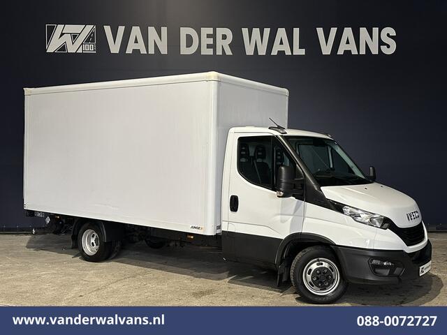 Iveco DAILY 35C16H 157pk Dubbel Lucht Bakwagen Laadklep Euro6 Airco | Bijrijdersbank