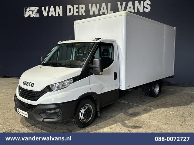 Iveco DAILY 35C16H 157pk Dubbel Lucht Bakwagen Laadklep Euro6 Airco | Bijrijdersbank
