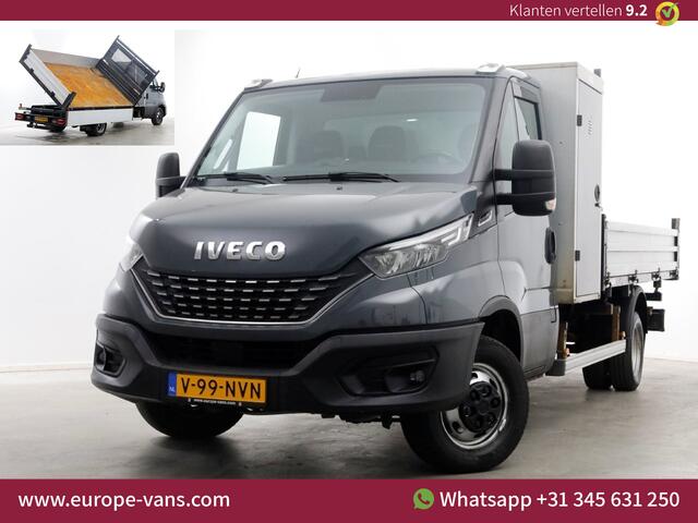 Iveco DAILY 35C18 3.0 180pk HiMatic Automaat 3-Zijdige Kipper Trekhaak 3500kg 10-2021