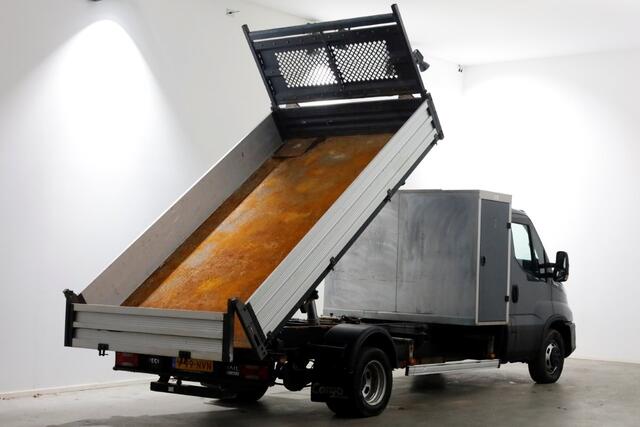 Iveco DAILY 35C18 3.0 180pk HiMatic Automaat 3-Zijdige Kipper Trekhaak 3500kg 10-2021