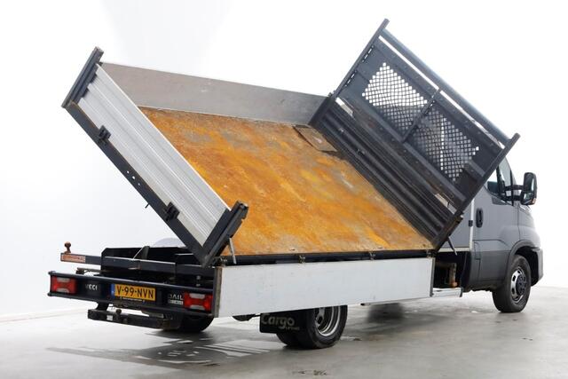 Iveco DAILY 35C18 3.0 180pk HiMatic Automaat 3-Zijdige Kipper Trekhaak 3500kg 10-2021