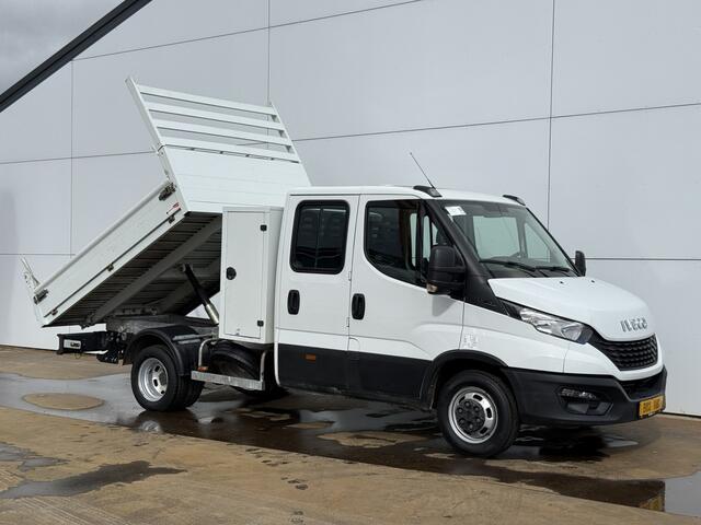 Iveco DAILY 35C14 2.3 Kipper Dubbele Cabine Dubbellucht 6 Stoelen Airco Cruise Control Trekhaak Luchtgeveerde stoel