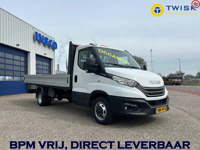 Iveco DAILY 35C14 automaat, 2.3 136pk/350nm Euro 6, 3500kg trekhgewicht, 480cm lange open laadbak Daily 35C14 automaat, 2.3 136pk/350nm Euro 6, 3500kg trekhgewicht, 480cm lange open laadbak