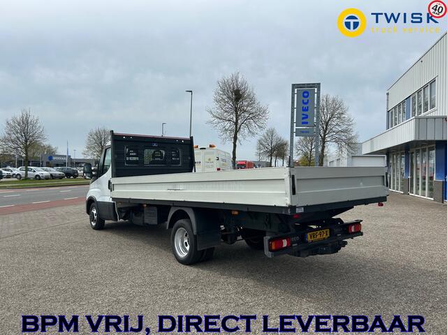 Iveco DAILY 35C14 automaat, 2.3 136pk/350nm Euro 6, 3500kg trekhgewicht, 480cm lange open laadbak Daily 35C14 automaat, 2.3 136pk/350nm Euro 6, 3500kg trekhgewicht, 480cm lange open laadbak