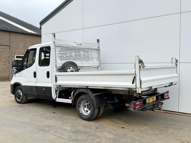 Iveco DAILY 35C14 2.3 Kipper Dubbele Cabine Dubbellucht 3,5t Trekhaak 6 Stoelen Airco Cruise Control Benne Tipper