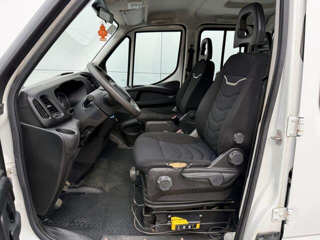 Iveco DAILY 35C14 2.3 Kipper Dubbele Cabine Dubbellucht 3,5t Trekhaak 6 Stoelen Airco Cruise Control Benne Tipper