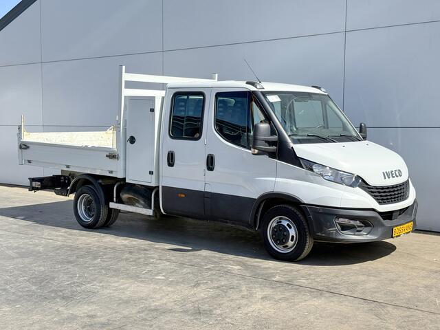 Iveco DAILY 35C14 2.3 Kipper Dubbele Cabine Dubbellucht 3,5t Trekhaak 6 Stoelen Airco Cruise Control Benne Tipper