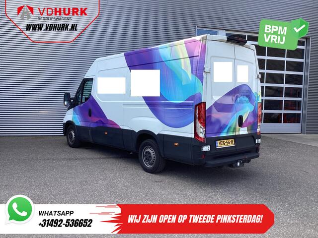 Iveco DAILY 35S14V 2.3 L2H2 EXPORT Gev.stoel/ 3.5T trekverm./ 270gr deuren/ Carplay/ Camera/ Climate/ Cruise/ Trekhaak