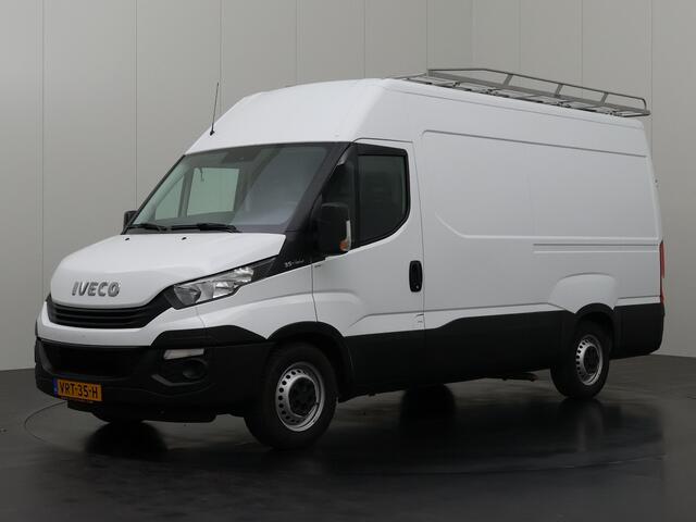 Iveco DAILY 35S16 L2H2 | Euro 6 | Imperiaal | Trekhaak 3500Kg | Airco | 3-zits | Betimmering