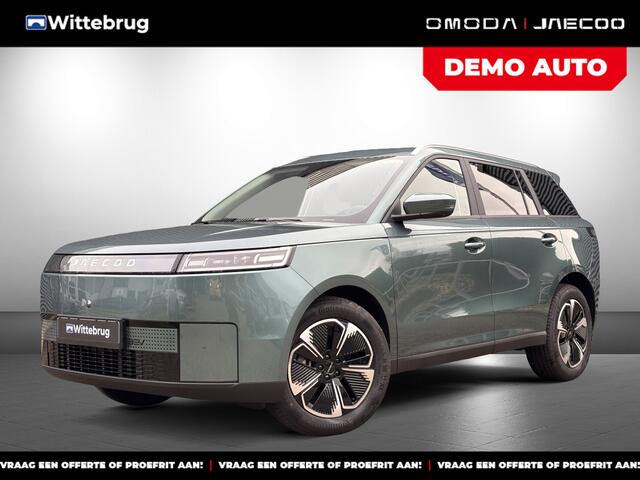 Jaecoo 5 EV Exclusive 61 kWh Demovoordeel: Volledig Elektrisch met 402 km WLTP RANGE, Lederen bekleding en Stoelverwarming Nu te bestellen en proef te rijden!
