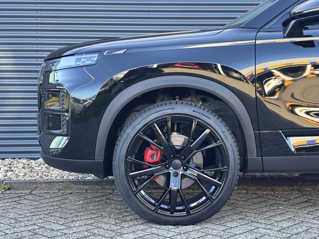 Jaecoo 7 SHS PHEV Exclusive Black Pack en 21 Inch velgen met 1500 KG trekgewicht, 1200 KM RANGE Navigatie, Elektrische achterklep, Luxe lederen bekleding en 7 jaar garantie