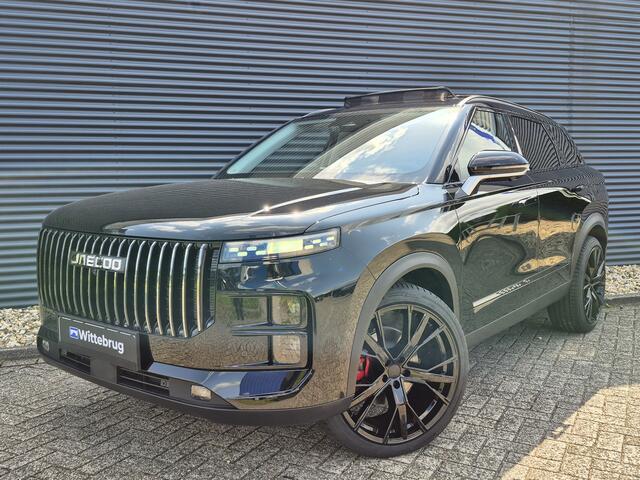 Jaecoo 7 SHS PHEV Exclusive 21 Inch velgen met 1500 KG trekgewicht, 1200 KM RANGE Navigatie, Elektrische achterklep, Luxe lederen bekleding en 7 jaar garantie