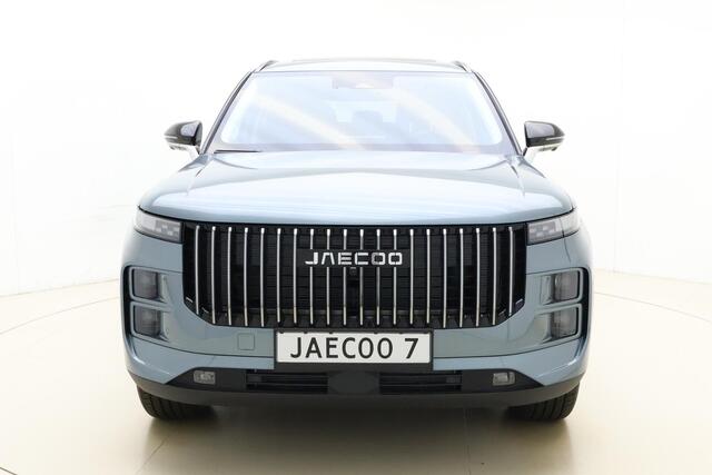Jaecoo 7 1.5 GDI SHS-P Exclusive | RIJKLAAR | Glazen schuif-/ kanteldak | 7 jaar garantie tot 150.000 km | 360 camera | Lederen bekleding | Stoelventilatie & verwarming | Elektrische achterklep