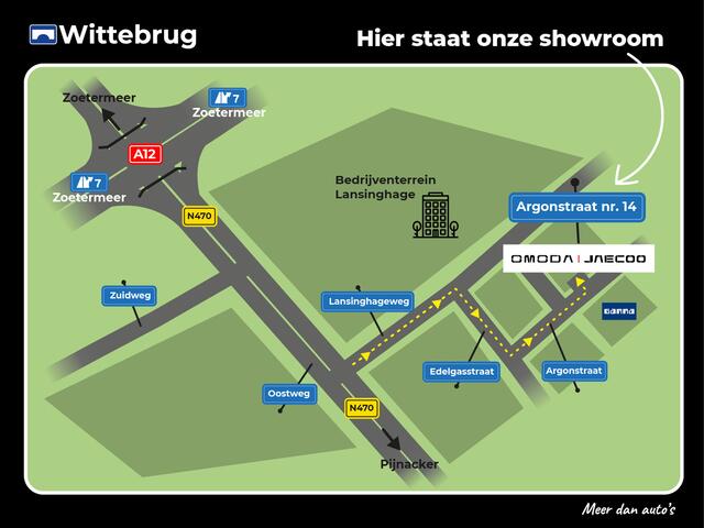 Jaecoo 7 SHS 1.5 PHEV Exclusive met 1500 KG trekgewicht, 1200 KM RANGE Navigatie, Elektrische achterklep, Luxe lederen bekleding en 7 jaar garantie Uit voorraad leverbaar!