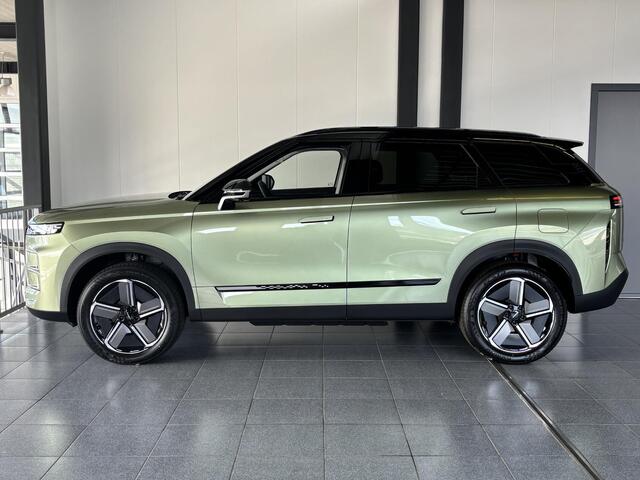 Jaecoo 7 1.5 GDI SHS-P Exclusive Automaat, Schuif-Kanteldak, 1500 KG trekgewicht, Navigatie, 19" LM velgen, Elektrische achterklep, Luxe lederen bekleding, Stoel koeling/verwarming, 7 jaar garantie