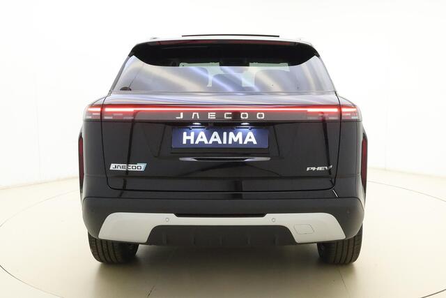 Jaecoo 7 1.5 GDI SHS-P Exclusive | RIJKLAAR INCLUSIEF ¤2.500,- REGISTRATIEVOORDEEL | Glazen schuif-/ kanteldak | 7 jaar garantie tot 150.000 km | 360 3D Camera | Lederen bekleding | Stoelventilatie & verwarming | Elektrische achterklep | Apple Carplay/Android auto
