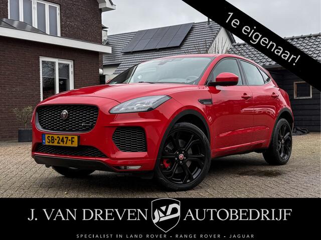 Jaguar E-Pace 2.0 P250 AWD First Edition Black Pack - Eerste eigenaar! R-dynamic, Cruise, Elek. verw. stoelen, Stuurverw. Airco!