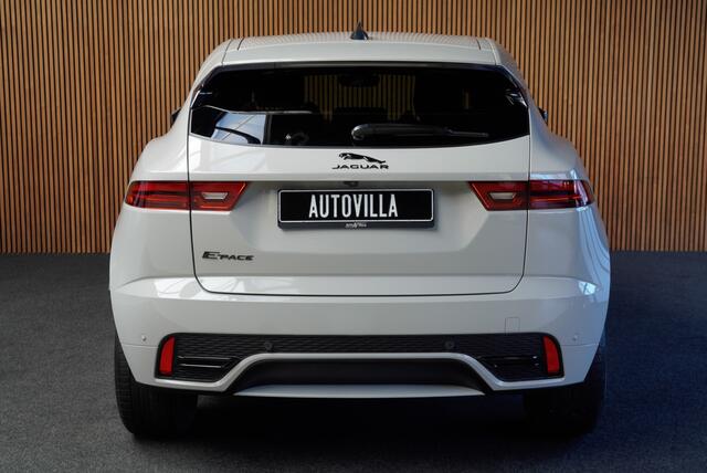 Jaguar E-Pace 1.5 P160 R-Dynamic SE 360° Meridian Leer ACC Navi Keyless Entry & Go Elektr. bedienbare achterklep Memory seats Climate PDC Zwarte alcantara hemelbekleding LM velgen BTW auto