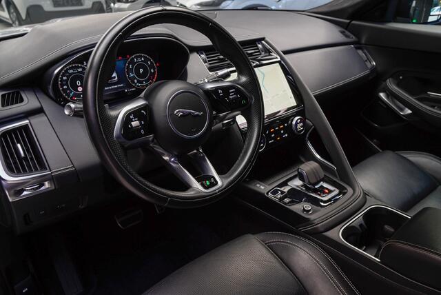 Jaguar E-Pace 1.5 P160 R-Dynamic SE 360° Meridian Leer ACC Navi Keyless Entry & Go Elektr. bedienbare achterklep Memory seats Climate PDC Zwarte alcantara hemelbekleding LM velgen BTW auto