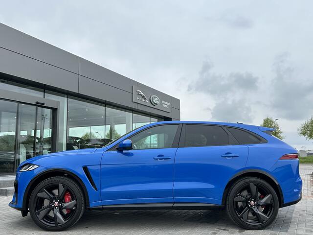 Jaguar F-PACE 5.0 P550 550pk AWD V8 SVR | Origineel NL | Nieuw door ons geleverd | Ultra Blue Metallic |