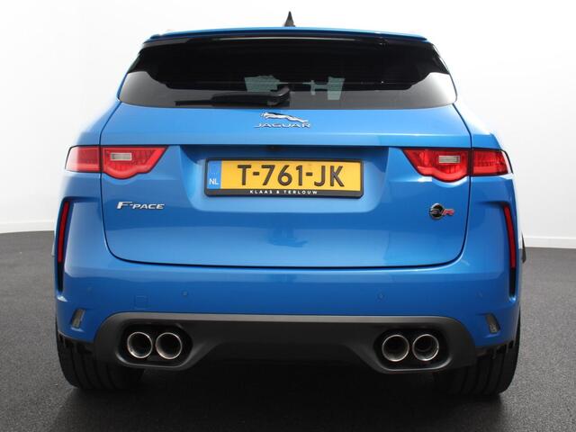 Jaguar F-PACE 5.0 V8 AWD SVR 551 pk Panorama dak | Meridian sound | Premium Pack | Light Pack | ACC | Leder | ADS |360 Camera
