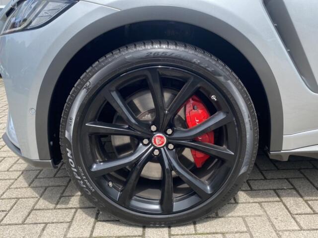 Jaguar F-PACE 5.0 V8 SVR AWD 360-CAM/GLAS-DAK/ELEK-KLEP/MERIDIAN/DIG-DASH/HUD/22INCH