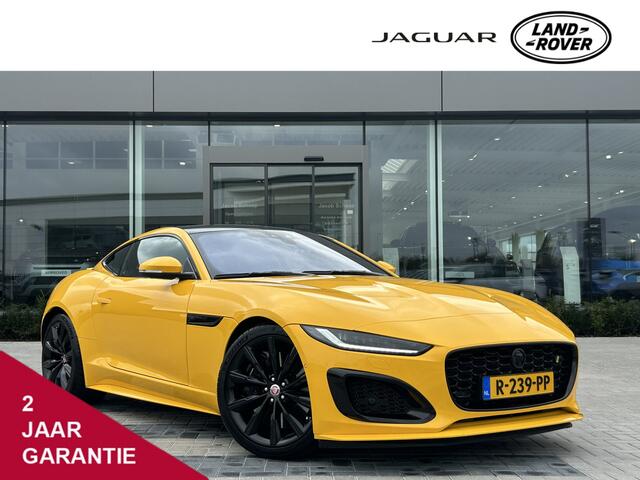 Jaguar F-TYPE P575 5.0 V8 575pk Aut. AWD Coupé - R | SVO Sorento Yellow | Geklimatiseerde sportstoelen | Panoramadak |