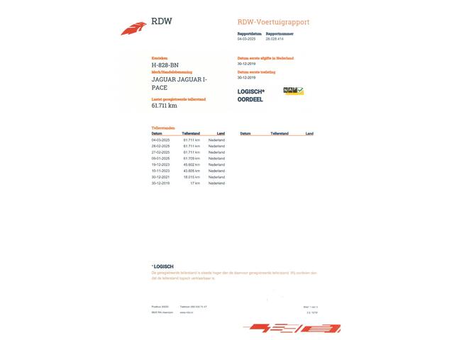 Jaguar i-Pace EV400 Business Edition S 90 kWh (400 PK) 2e-Eig. & Dealer-Onderh. BOVAG-Garantie. NL-Auto..