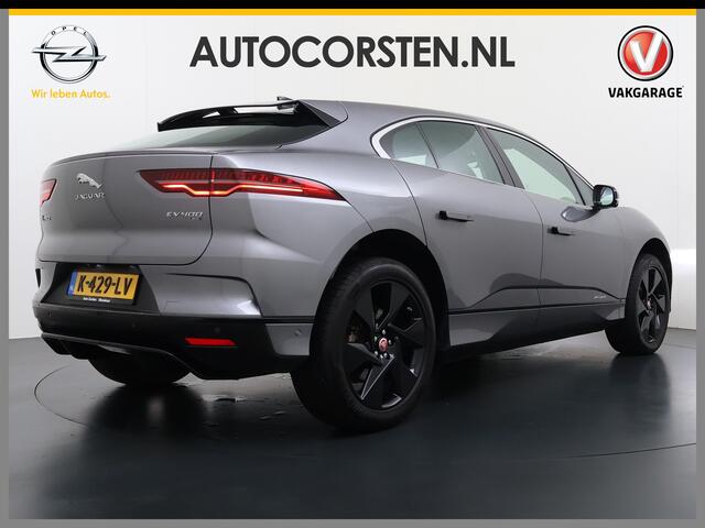 Jaguar i-Pace EV400 AWD Business Edition S 90kWh Leder 360°Camera Meridian®-Audio Stoel+Stuurverwarming Navi Ecc Apple Carplay Android Auto Cruise Control Voorruitverwarming DAB+ Led Verkeersbord detectie Rijstrooksensor Wifi SOH 89% Origineel Nederlandse Auto Nieuwpri