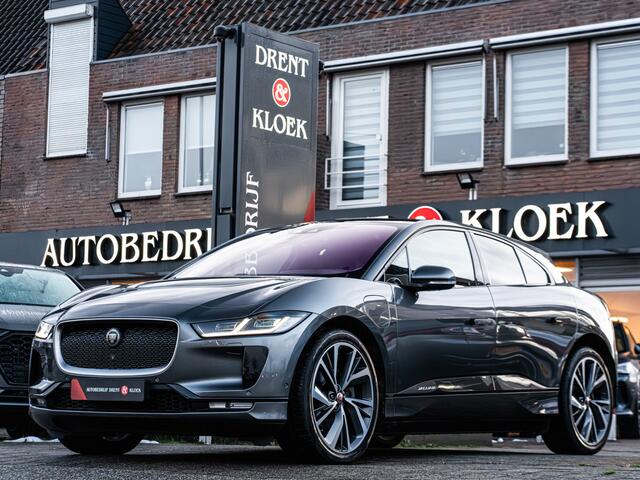 Jaguar i-Pace EV400 First Edition 90 kWh PANO ALCANTARA HEMEL CAMERA TREKHAAK HUD 22 INCH BOMVOL!!