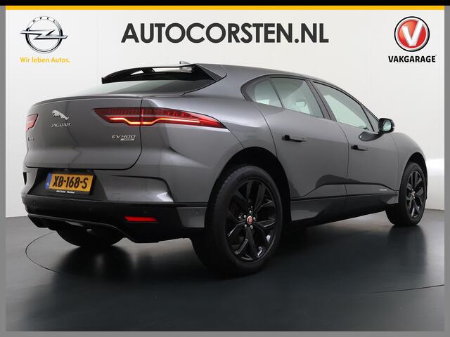 Jaguar i-Pace EV400 S AWD 90kWh Leder+Memory Panoramadak Camera Meridian®-Audio Stoelverwarming Navi Ecc Apple Carplay Android Auto Cruise Control Elek.Voorstoelen Voorruitverwarming DAB+ Led Verkeersbord detectie Rijstrooksensor Wifi Origineel Nederlandse Auto