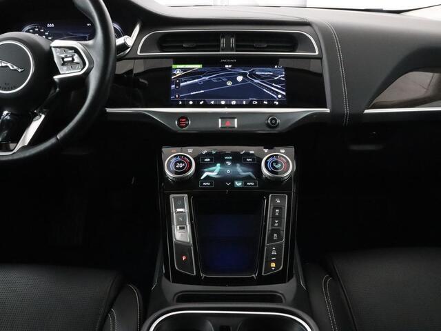 Jaguar i-Pace EV400 HSE 90 kWh | Panoramadak | Head-Up | Luchtvering | 360 Camera | Stoelverwarming | Adaptive cruise | Matrix LED | Carplay | Leder | Meridian Surround | Navigatie | Park Assist