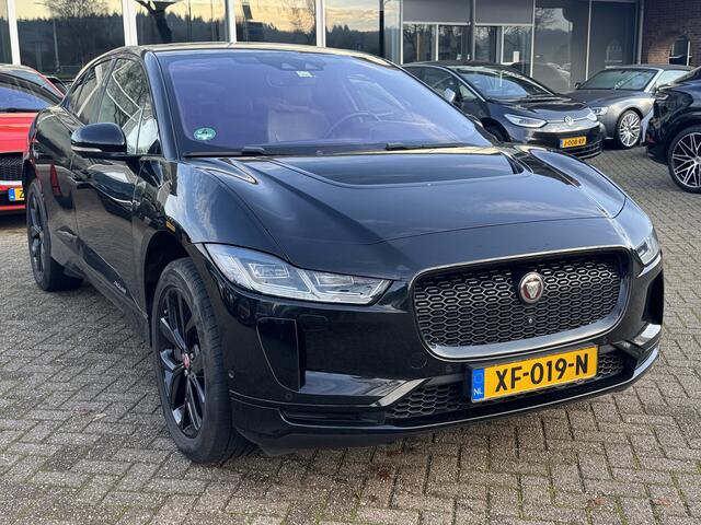 Jaguar i-Pace EV400 HSE 90 kWh / Panoramadak / Camera / Luchtvering / Keyless / 20'' / Meridian / Leder / Navigatie / Stoelverwarming / Stuurverwarming / DAB / Dodehoek / ACC