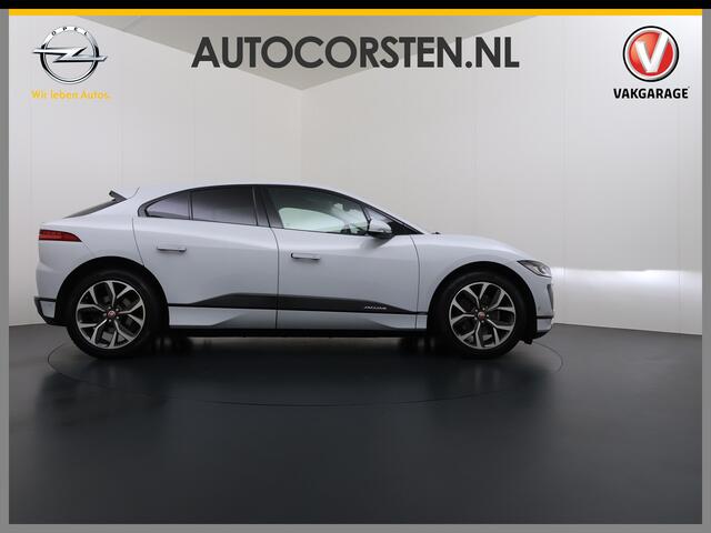Jaguar i-Pace EV400 pk HSE First Edition 90 kWh AWD Pano-Dak Elektr.+Leer+Memory (Active-Air Suspension-)Luchtvering Matrix-LED Meridian®-Surround Audio 360°Camera Adap.Cruise Apple Carplay Android Auto Lmv 20" DAB Bluetooth Led Stuur-Stoel-Achterbank-Voorruitverwarmin