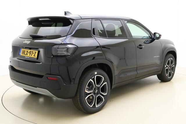 Jeep Avenger Summit 54 kWh | Navigatie | LED projector koplampen | Elektrische achterklep | 18'' lichtmetalen velgen | Camera | Stoelverwarming | Snel leverbaar!