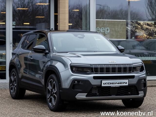 Jeep Avenger 1.2 E-Hybrid SUMMIT Auto. PANO / LEER / ENTERTAINMENT PACK