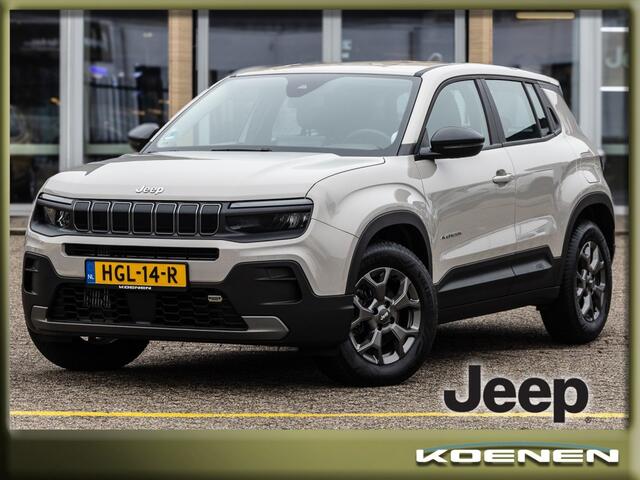 Jeep Avenger 1.2 E-HYBRID Automaat Longitude ALL SEASON banden