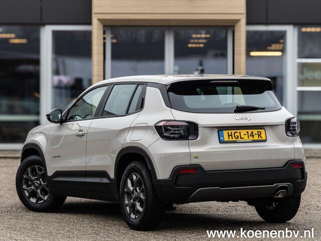 Jeep Avenger 1.2 E-HYBRID Automaat Longitude ALL SEASON banden