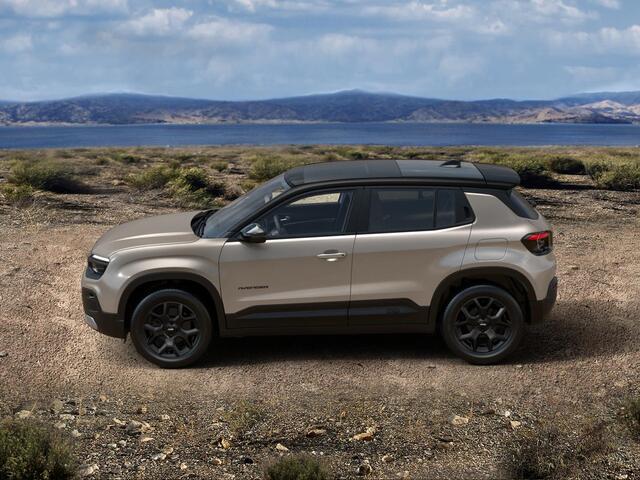 Jeep Avenger Black Edition 54 kWh | Schuif/Kanteldak | Winter Pack | Infotainment&Convenience Pack | Bicolore