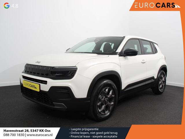 Jeep Avenger Longitude 54 kWh Automaat | Navigatie | Apple Carplay/ Android Auto | Parkeersensor achter | Cruise Control | Stoelverwarming | Full LED | Virtual Cockpit | Climate Control