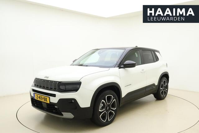 Jeep Avenger Summit 54 kWh | Navigatie via Carplay | Climate control | Electrische achterklep | Stoelverwarming | Zwart dak | Keyless | Extra getint glas