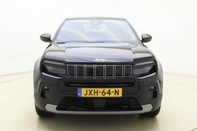 Jeep Avenger Summit 54 kWh | Range 400 km | Elektr. achterklep | Adapt. cruise | Stoel- en voorruitverw. | Navi | Carplay | Warmtepomp