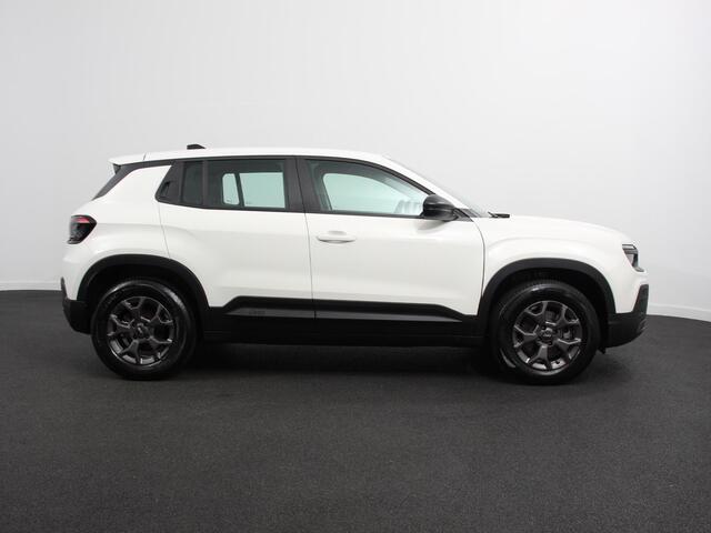 Jeep Avenger Longitude 54 kWh Automaat Navigatie Apple Carplay/Android Auto Parkeersensoren Cruise Control Stoelverwarming Full LED Virtual Cockpit Climate Control