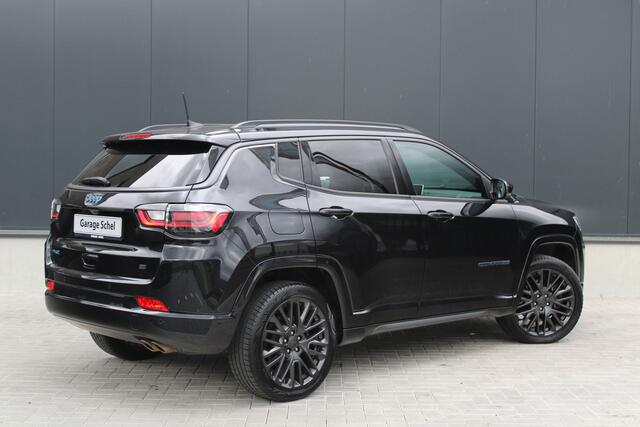 Jeep COMPASS 4xe 240 Plug-in Hybrid Electric S - Stoelkoeling - Leder - Navi - 360 camera - Rijklaar