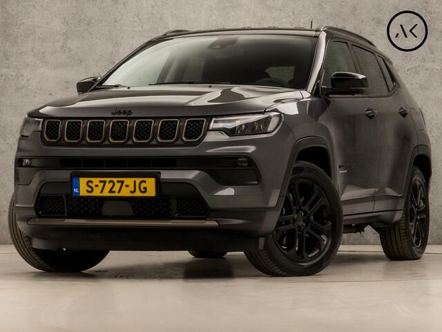 Jeep COMPASS 4xe 240 Plug-in Hybrid Sport 240Pk Automaat (VIRTUAL COCKPIT, APPLE CARPLAY, ALPINE AUDIO, GROOT NAVI, 360 CAMERA, ADAPTIVE CRUISE, SPORTSTOELEN, KEYLESS, GETINT GLAS, LANE ASSIST, NIEUWSTAAT)