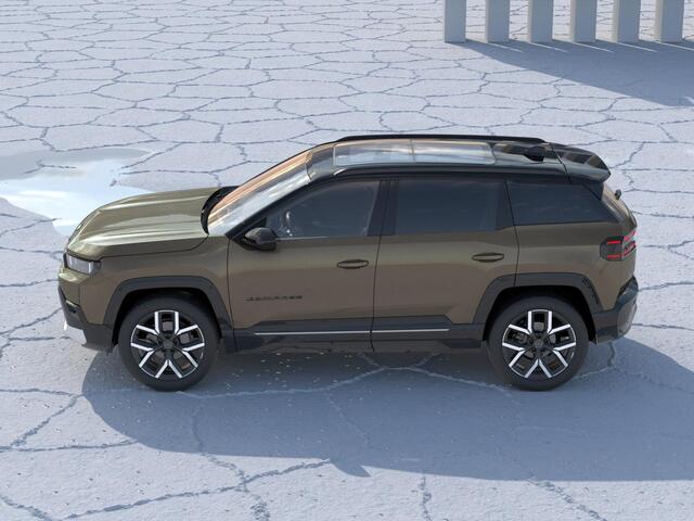 Jeep COMPASS First Edition 74 kWh | Adapt. Cruise | Camera | Carplay | 20" | Elektr. A-Klep | Navi | Winter Pack | Schuif/Kanteldak | Premium Pack | Conv. Pack | Warmtepomp