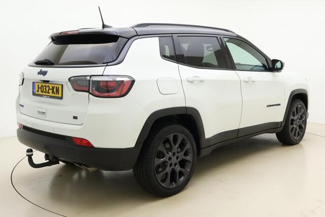 Jeep COMPASS 4xe 240 Plug-in Hybrid Electric S Automaat | Navigatie | Trekhaak | Climate control | Stoel & Stuurverwarming | Keyless | Zwart dak | Camera