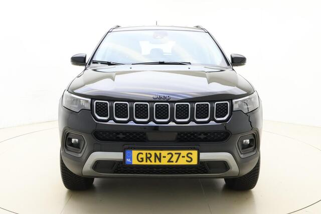 Jeep COMPASS 4xe 240 Plug-in Hybrid Electric Overland | Navigatie via Carplay | Camera | Keyless | Lichtmetalen velgen | Cruise control | Dakrails | Half leder