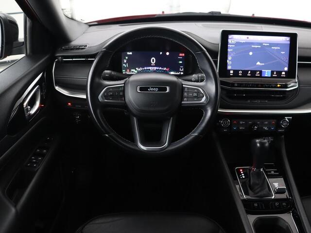 Jeep COMPASS 4xe 240 Plug-in Hybrid Electric S | Panoramadak | Trekhaak | 360 Camera | Leder | Stoelverwarming | Alpine Sound | Carplay | Stuurverwarming | Adaptive cruise | Navigatie | PHEV