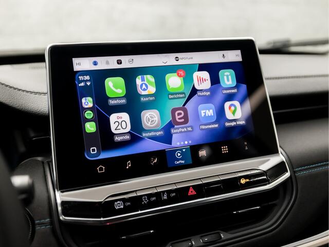 Jeep COMPASS 4xe 240 Plug-in Hybrid Electric Upland 240Pk Automaat (VIRTUAL COCKPIT, APPLE CARPLAY, ALPINE AUDIO, GROOT NAVI, LEDER, 360 CAMERA, SPORTSTOELEN, ADAPTIVE CRUISE, KEYLESS, LANE ASSIST, NIEUWSTAAT)